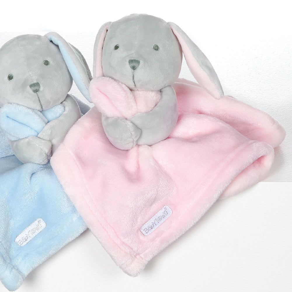 Baby Toddler Pink Bunny Comforter 