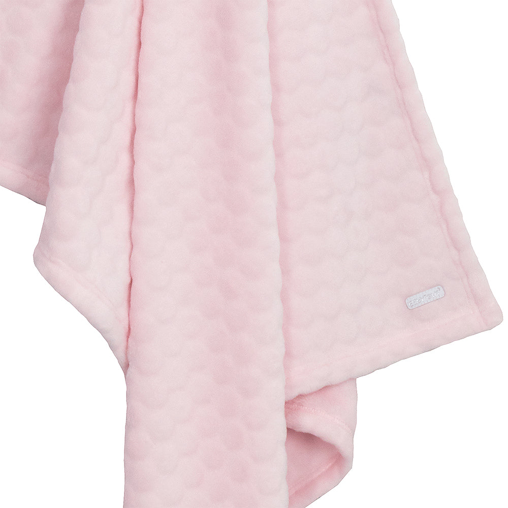 Baby Pink Marshmallow Plush Blanket