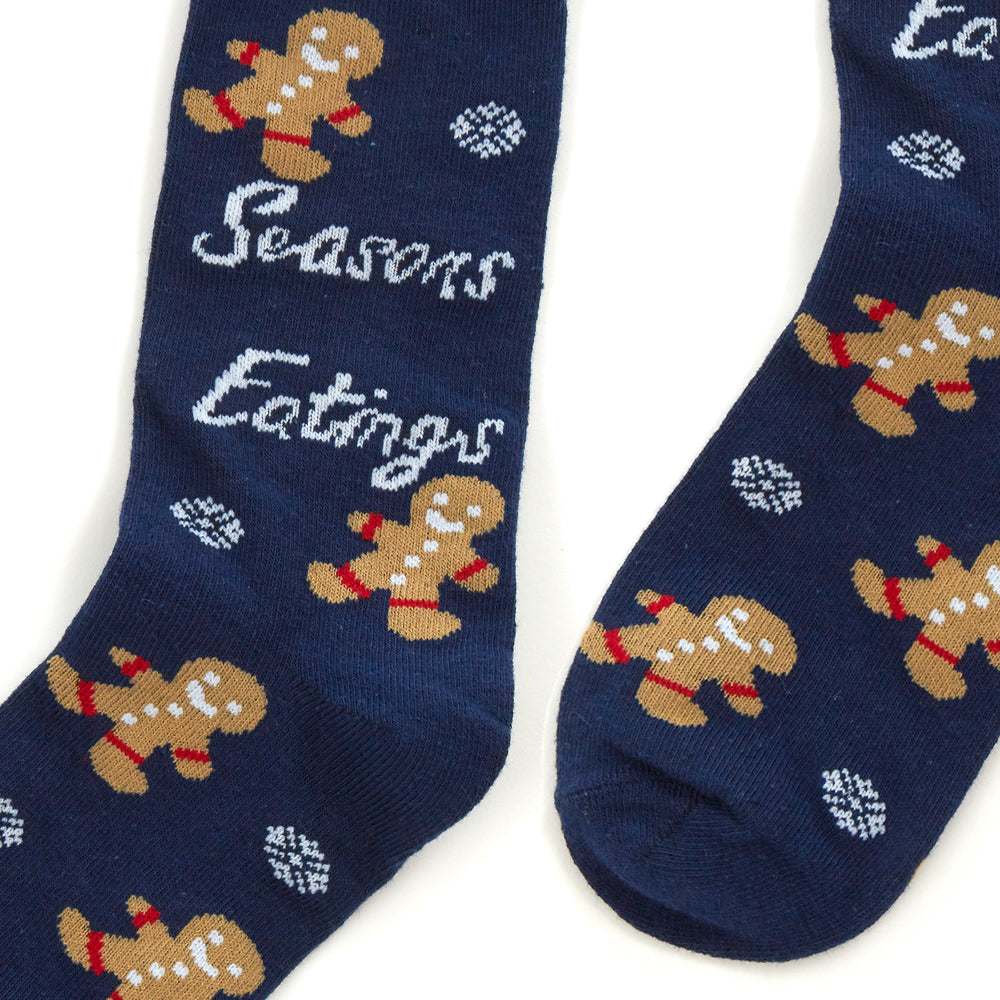 Ladies Christmas Cookie Cotton Socks