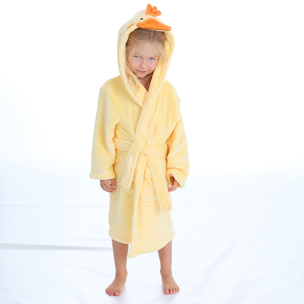 Infant Kids Duck Fleece Dressing Gown