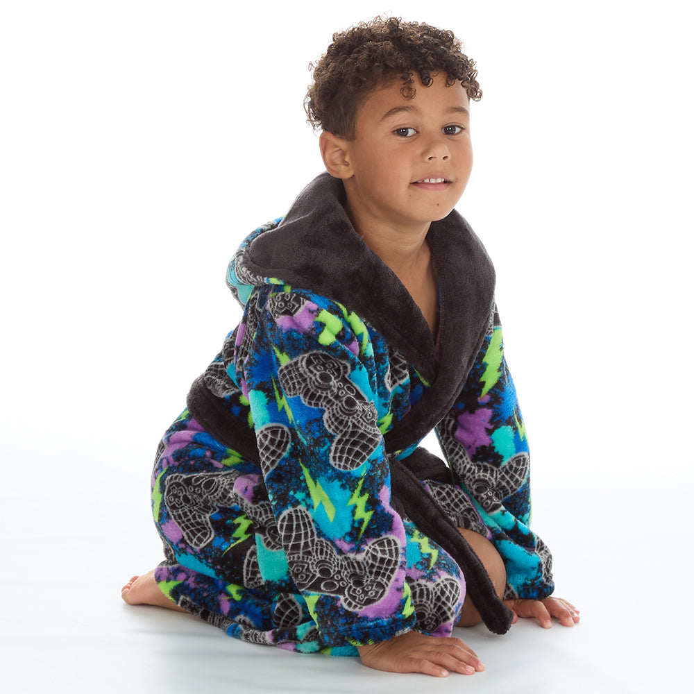 Infant Boys Gaming Dressing Gown