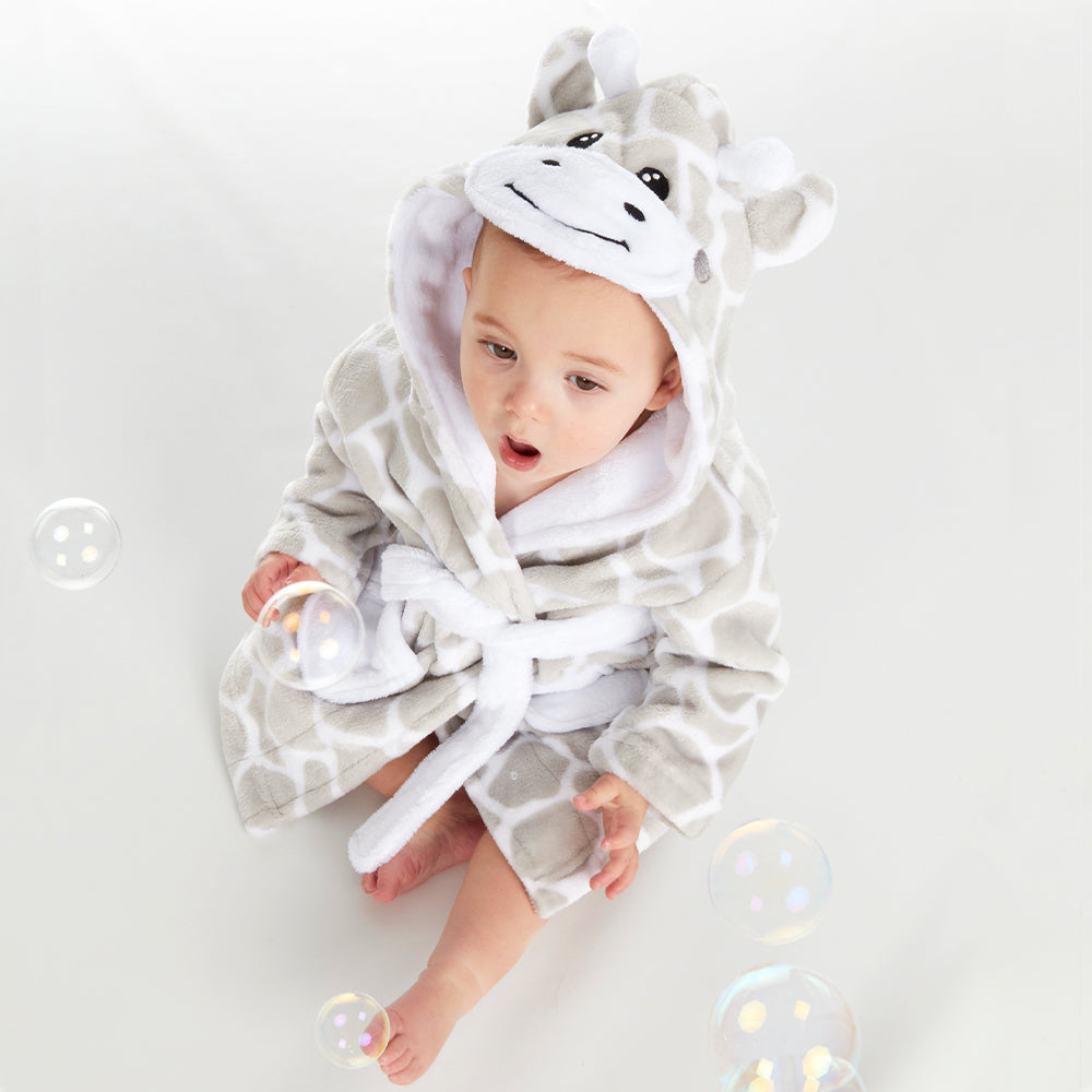 Baby Giraffe Fleece Dressing Gown