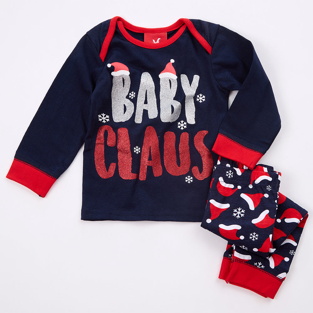 Baby Claus Christmas Cottton Pyjama Set