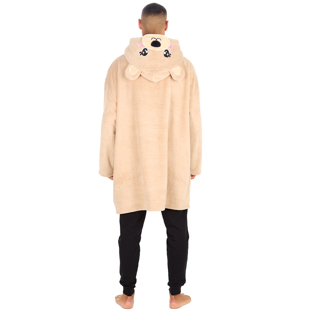 Bear blanket hoodie sale