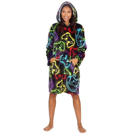 Ladies Gaming Blanket Hoodie