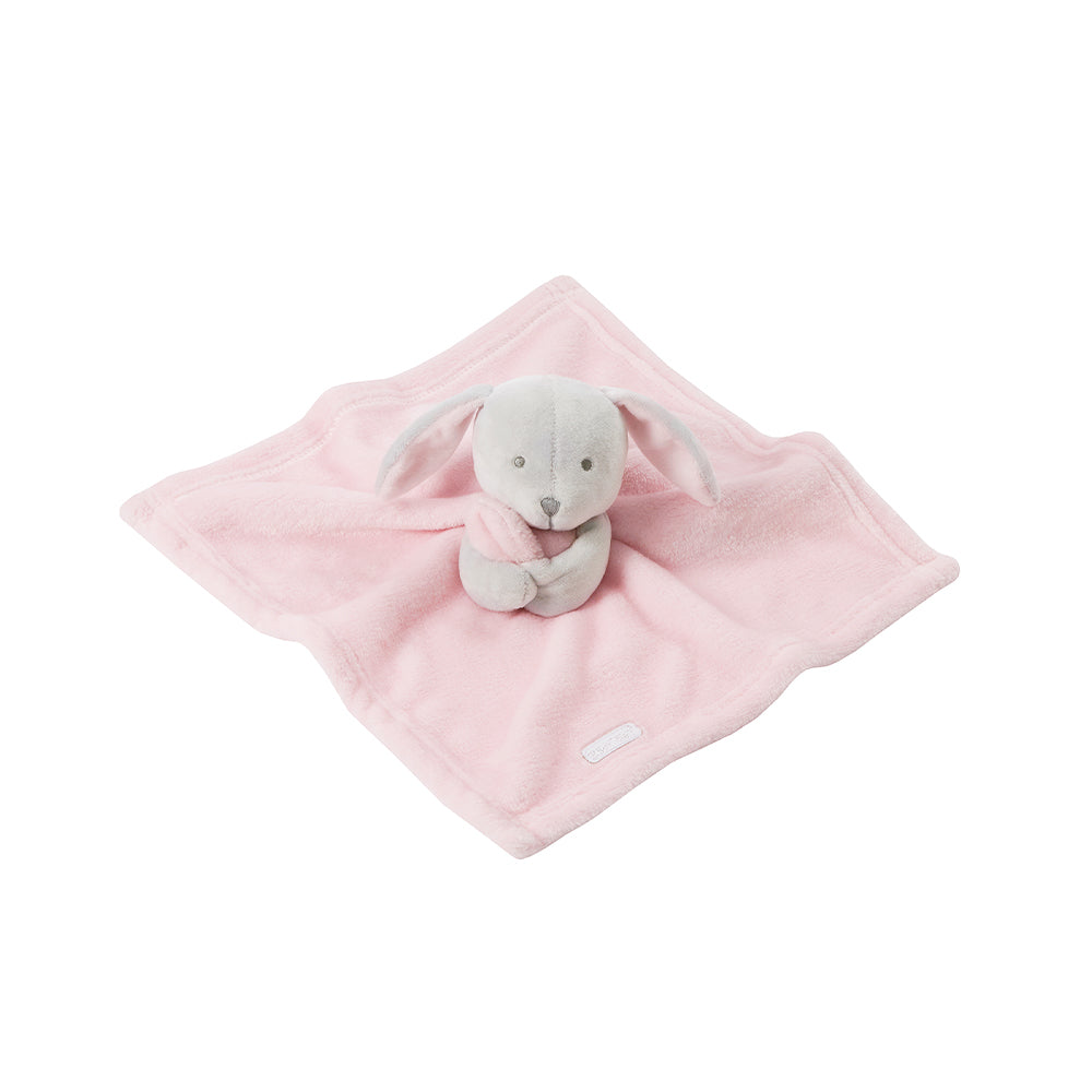 Baby Toddler Pink Bunny Comforter 