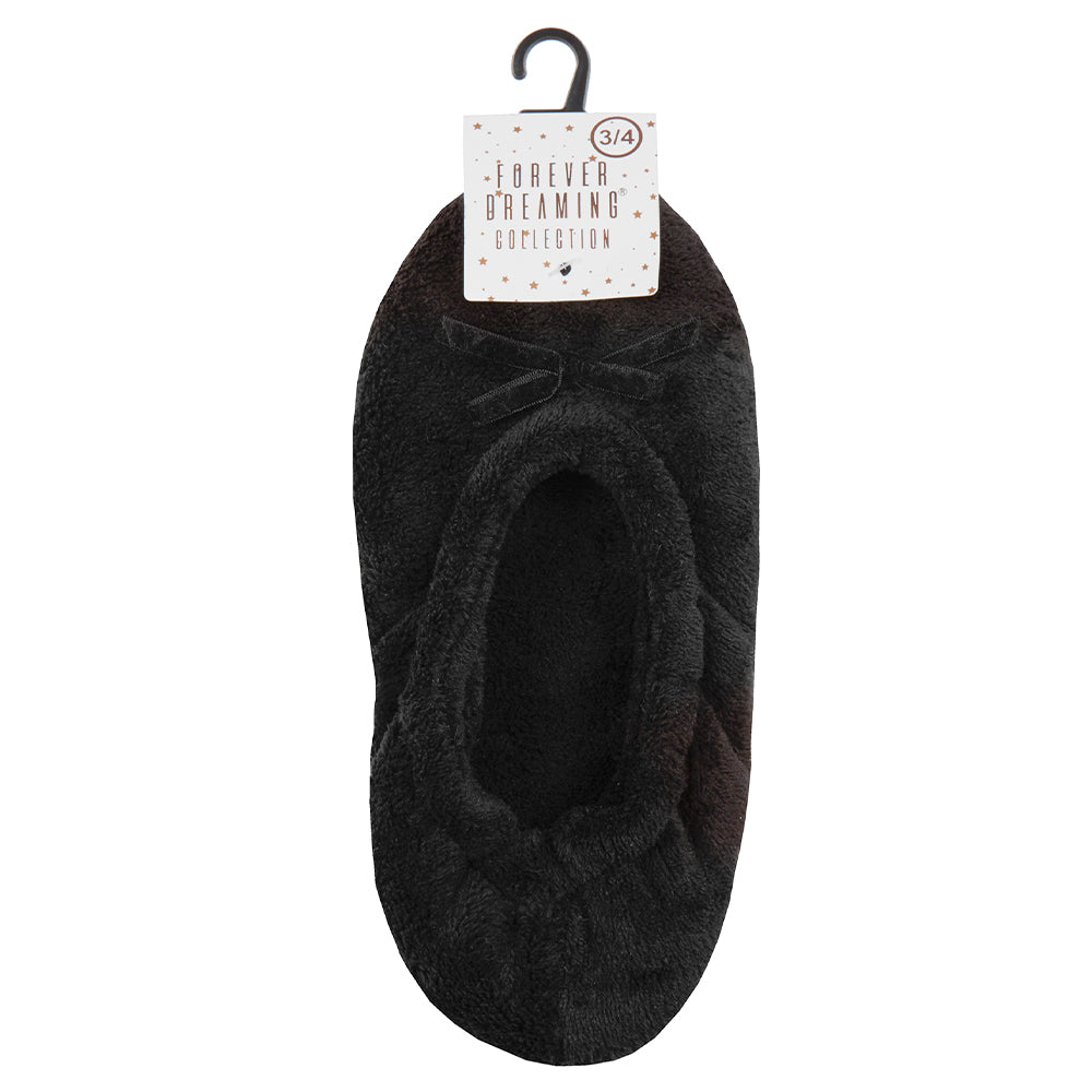 Ladies Black Ballet Slippers