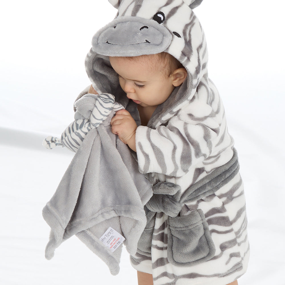 Baby Toddler Zebra Comforter