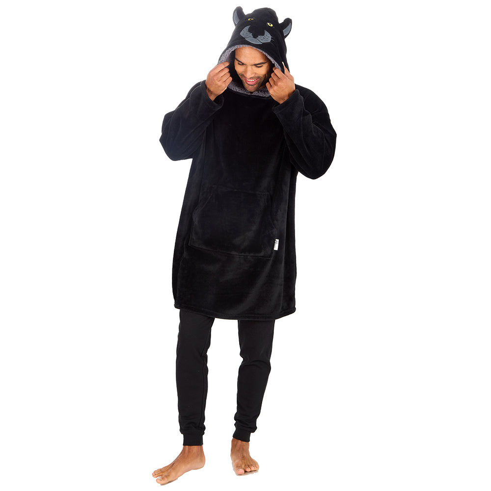 Mens Panther Blanket Hoodie