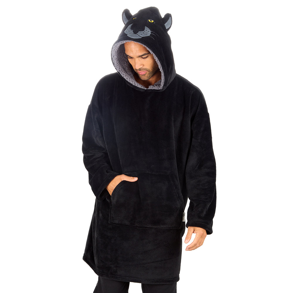 Mens Panther Blanket Hoodie