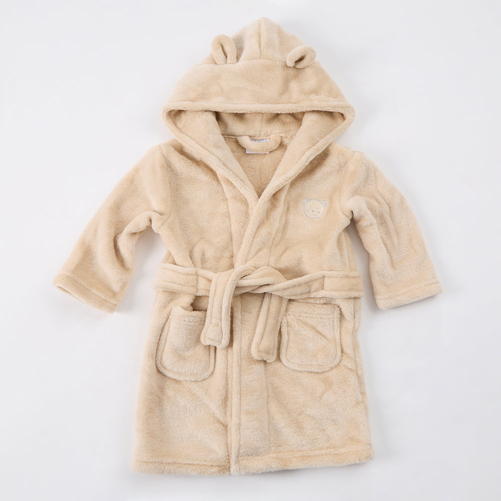 Baby Toffee Bear Ears Dressing Gown