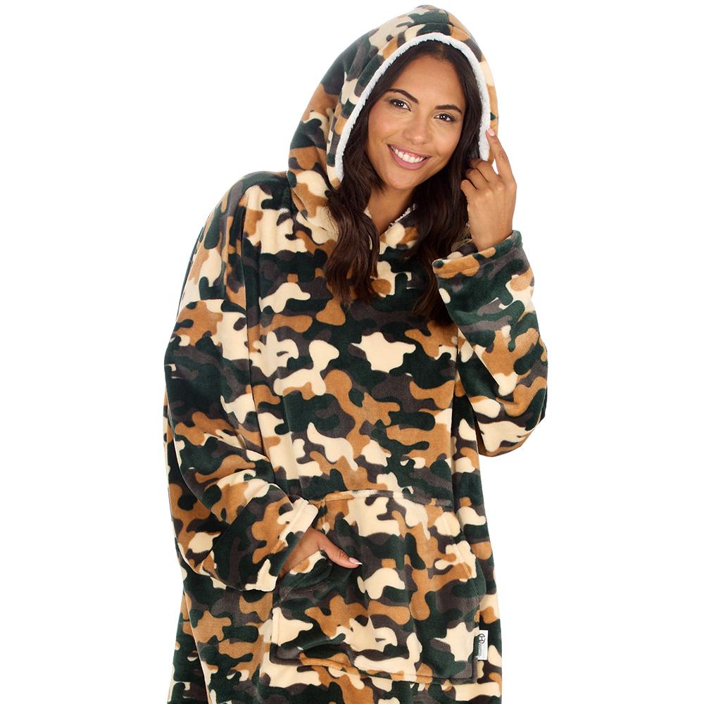 Ladies camouflage hoodie hotsell