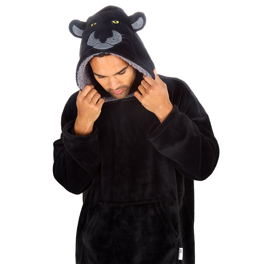 Mens Panther Blanket Hoodie