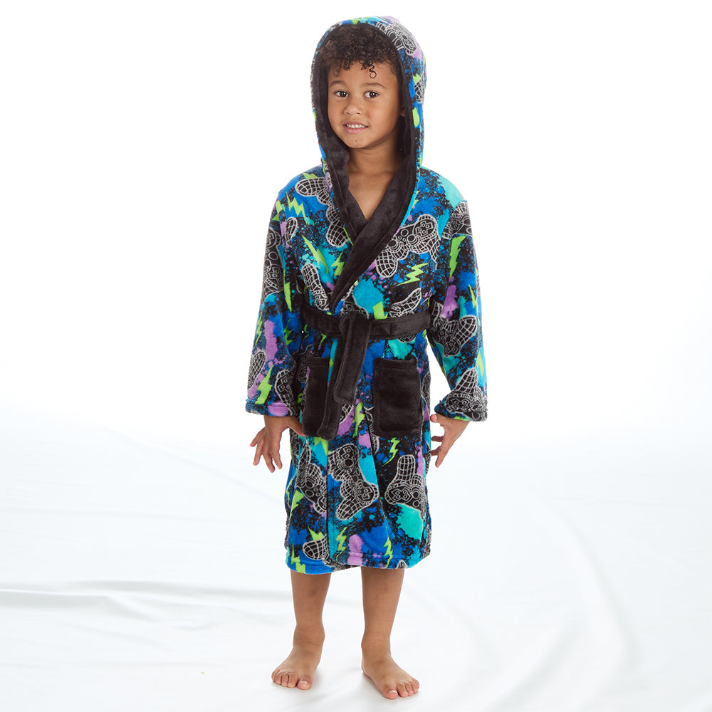 Infant Boys Gaming Dressing Gown