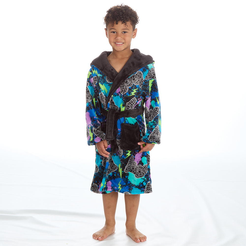 Infant Boys Gaming Dressing Gown