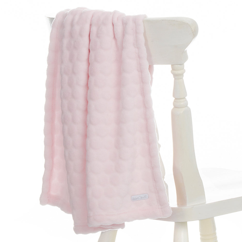 Baby Pink Marshmallow Plush Blanket