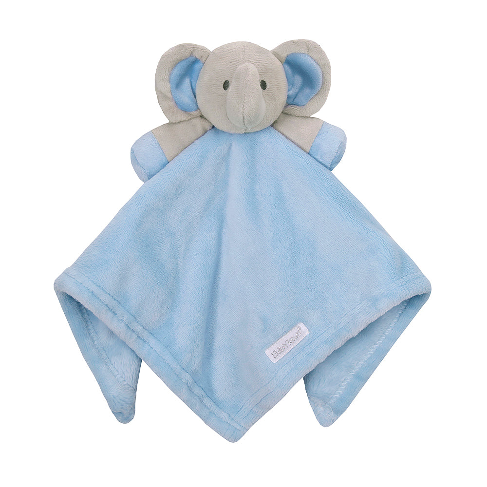 Baby Toddler Blue Elephant Comforter