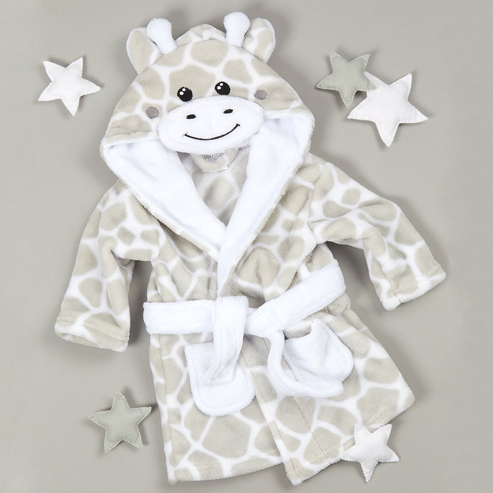 Baby Giraffe Fleece Dressing Gown