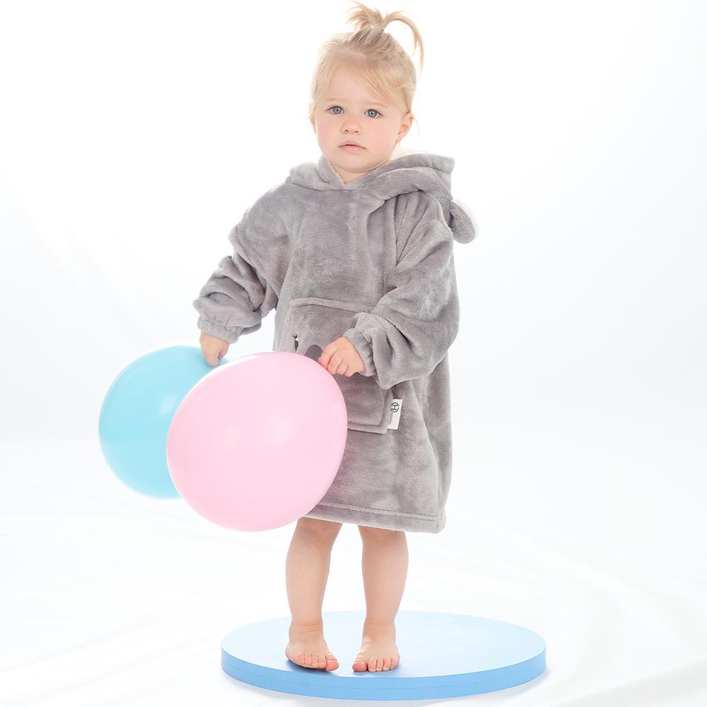 Toddler Kids Koala Mini Blanket Hoodie