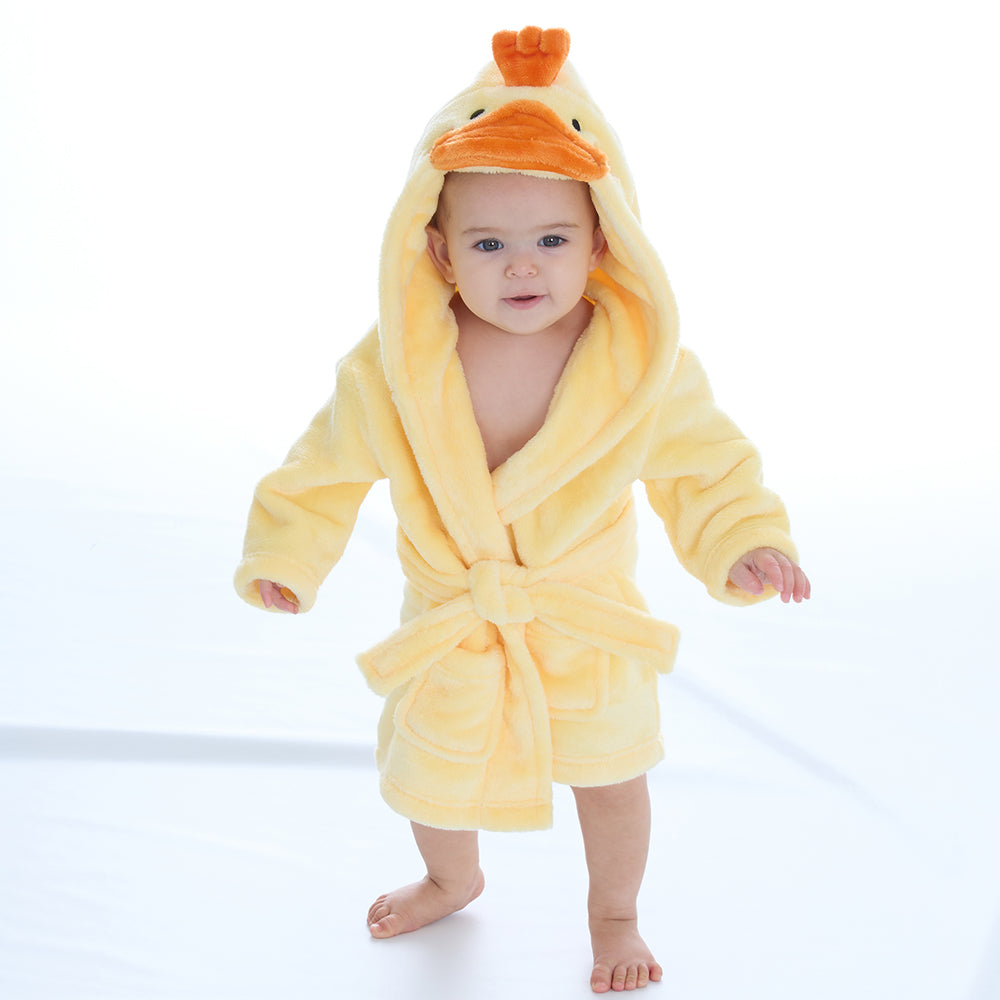 Baby Duck Fleece Dressing Gown