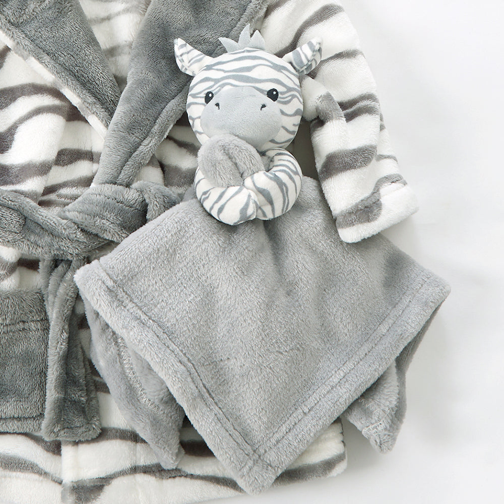 Baby Toddler Zebra Comforter