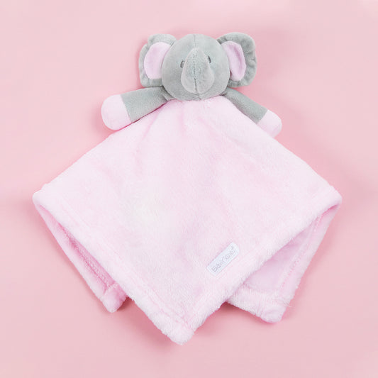 Baby Toddler Pink Elephant Comforter