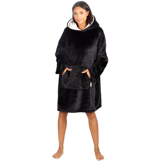 Ladies Gaming Embossed Blanket Hoodie